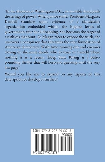 Deep Stater Coup- Political Thriller Fiction